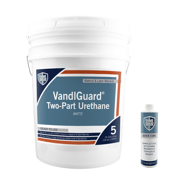 Rainguard Brands 5 Gal. Kit VandlGuard Two-Part Urethane Matte Finish, Clear VG-7031